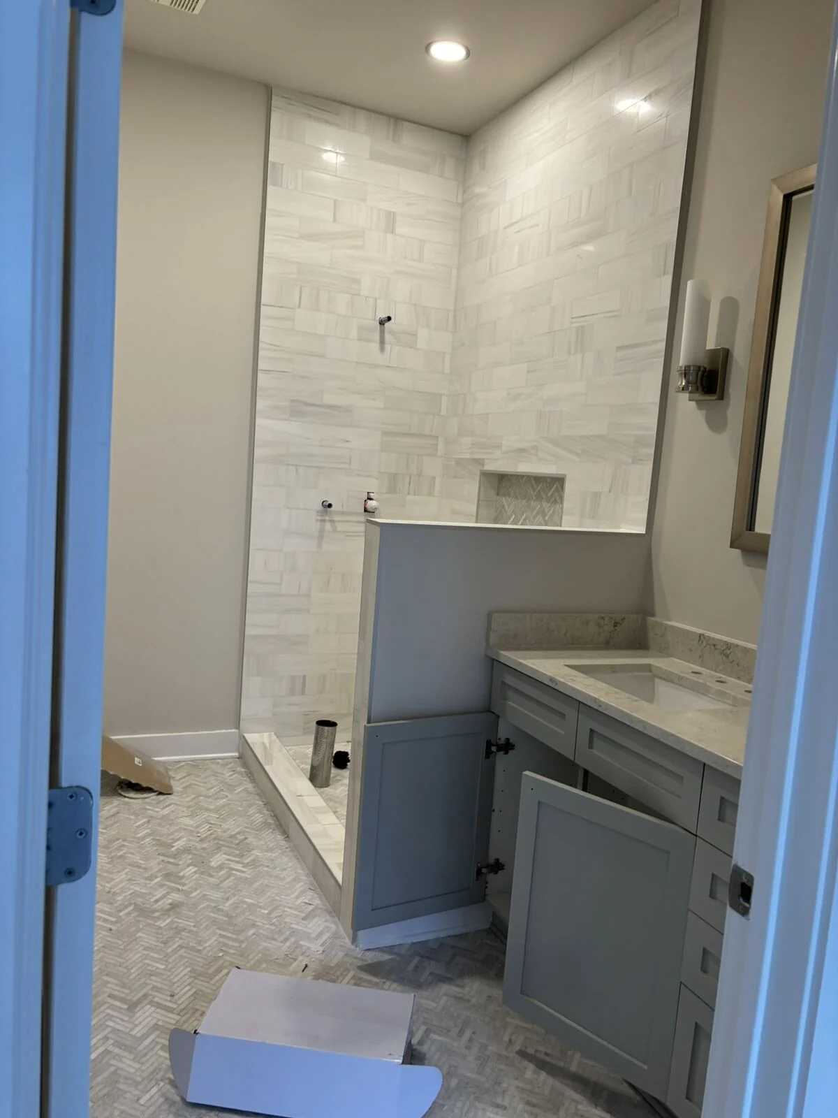 Bathroom Remodel in Progress
