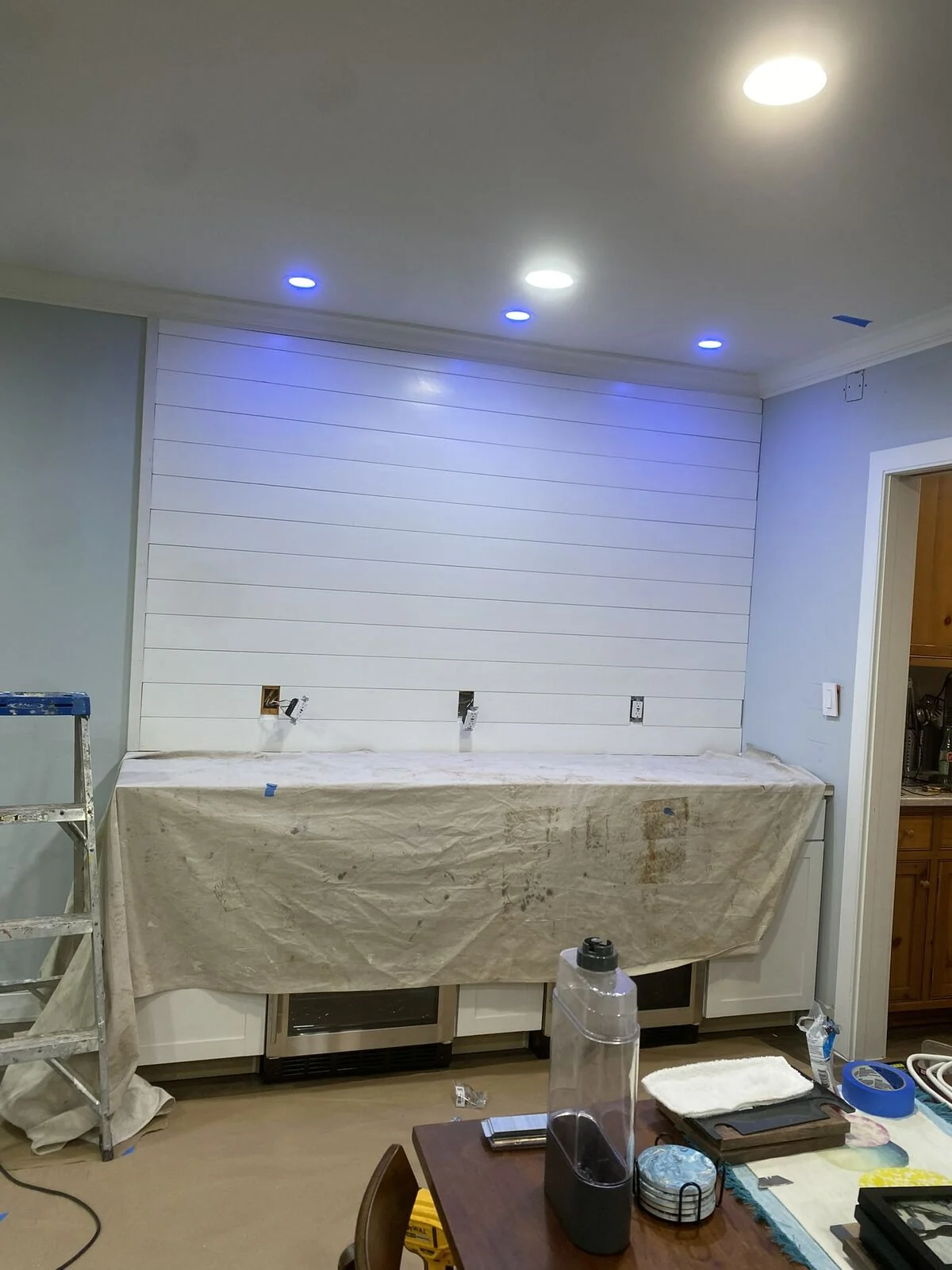Custom Beverage Bar — During
