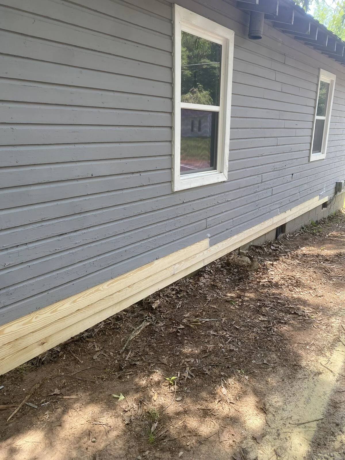 Exterior Siding and Foundation Finish