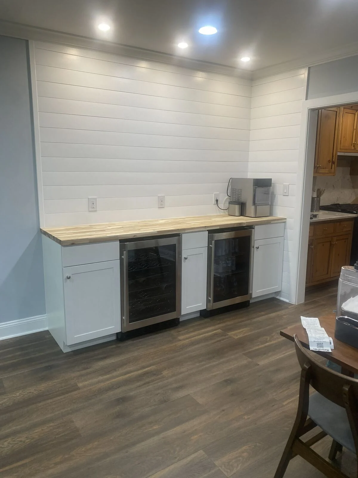 Finished Custom Beverage Bar