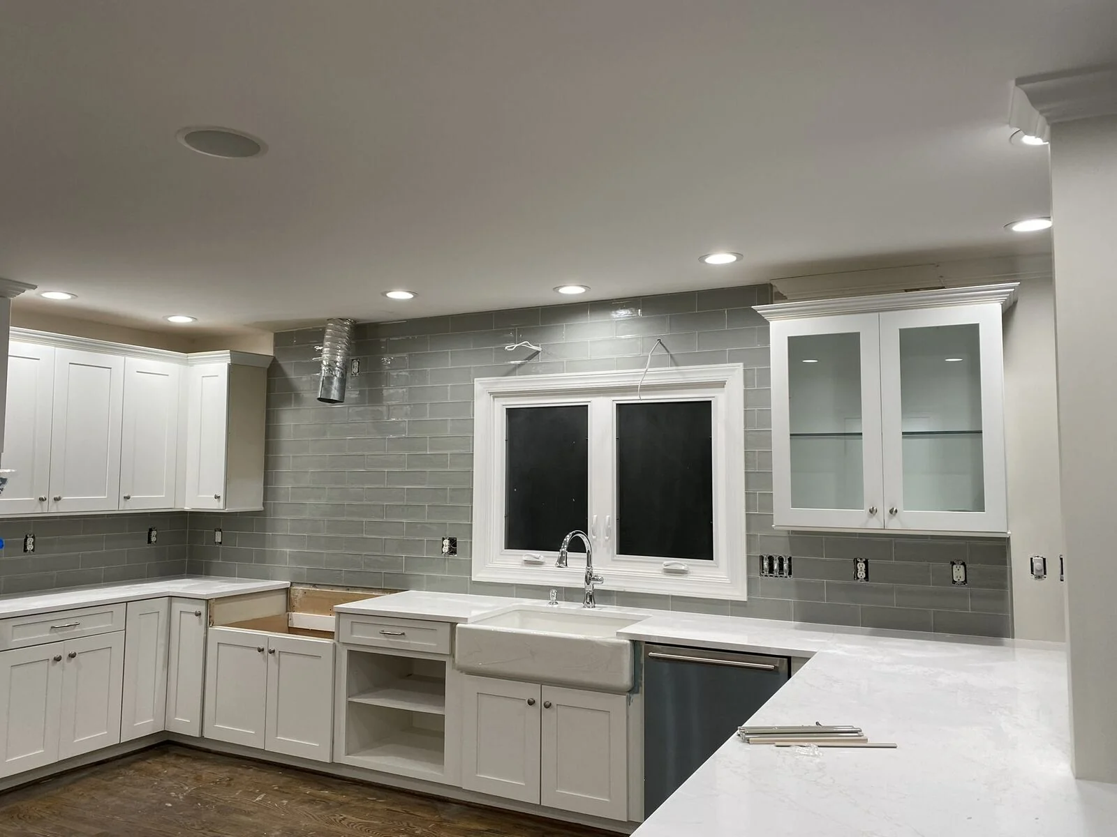 Finished kitchen renovation