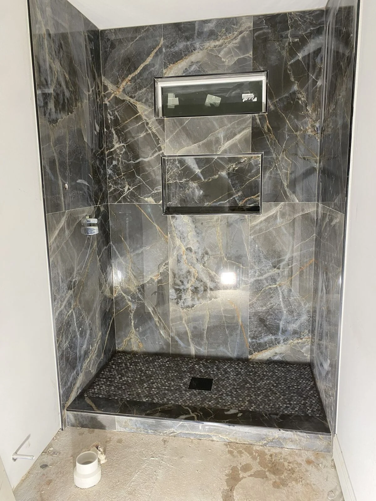 Shower Tile and Bathroom Build
