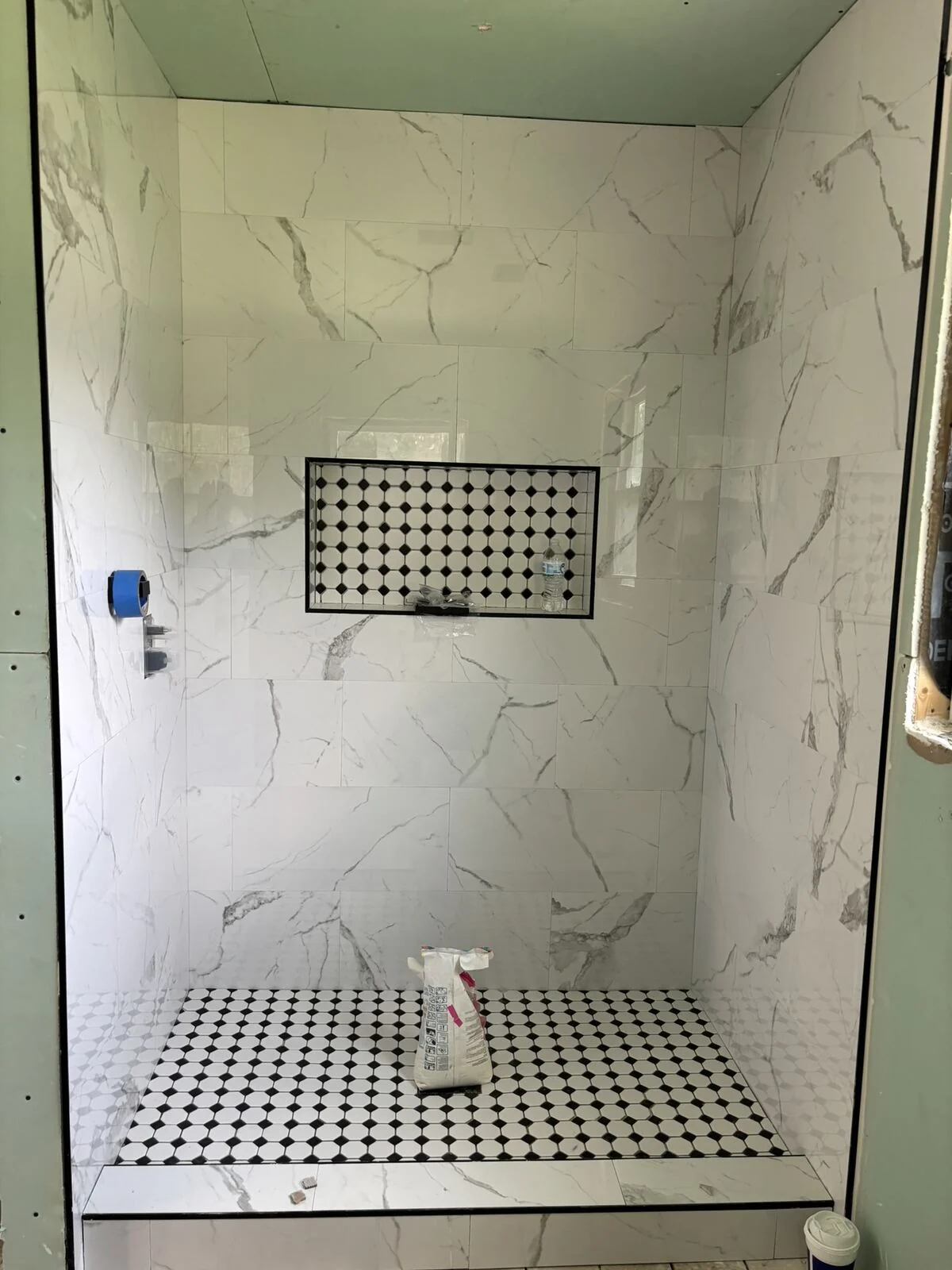 Shower Tile Installation