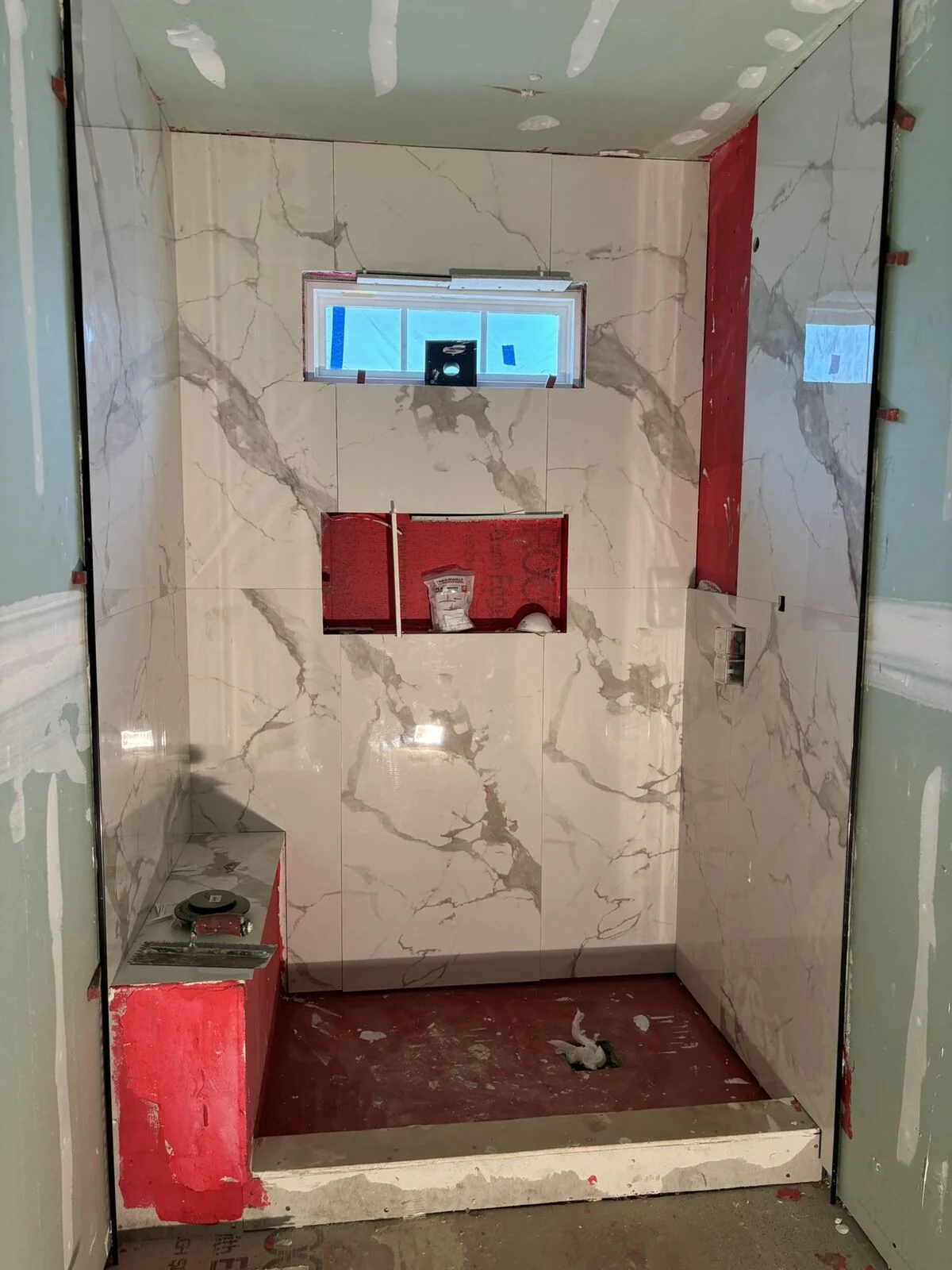Shower Waterproofing and Tile Work