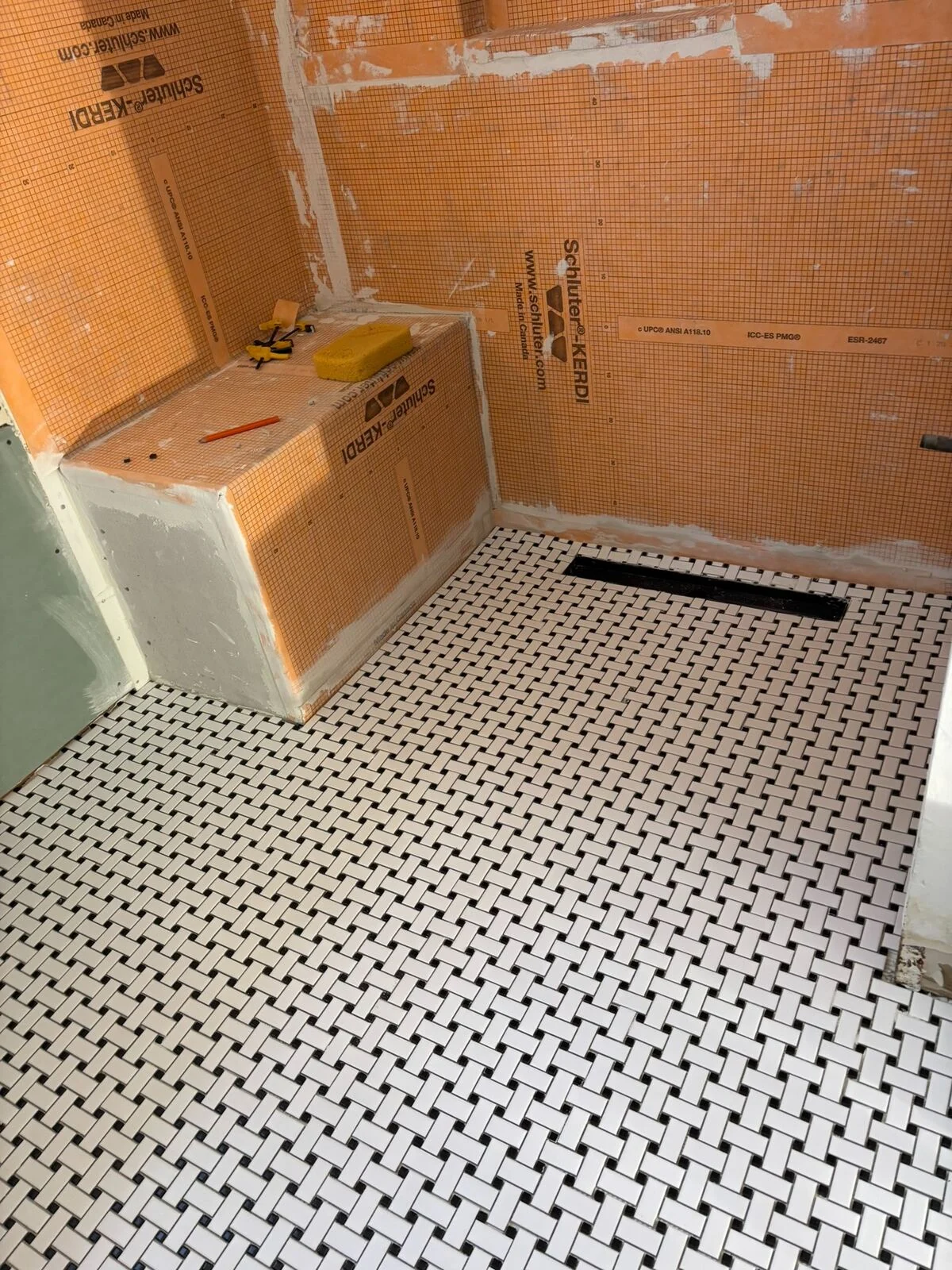 Shower Waterproofing and Tile Work