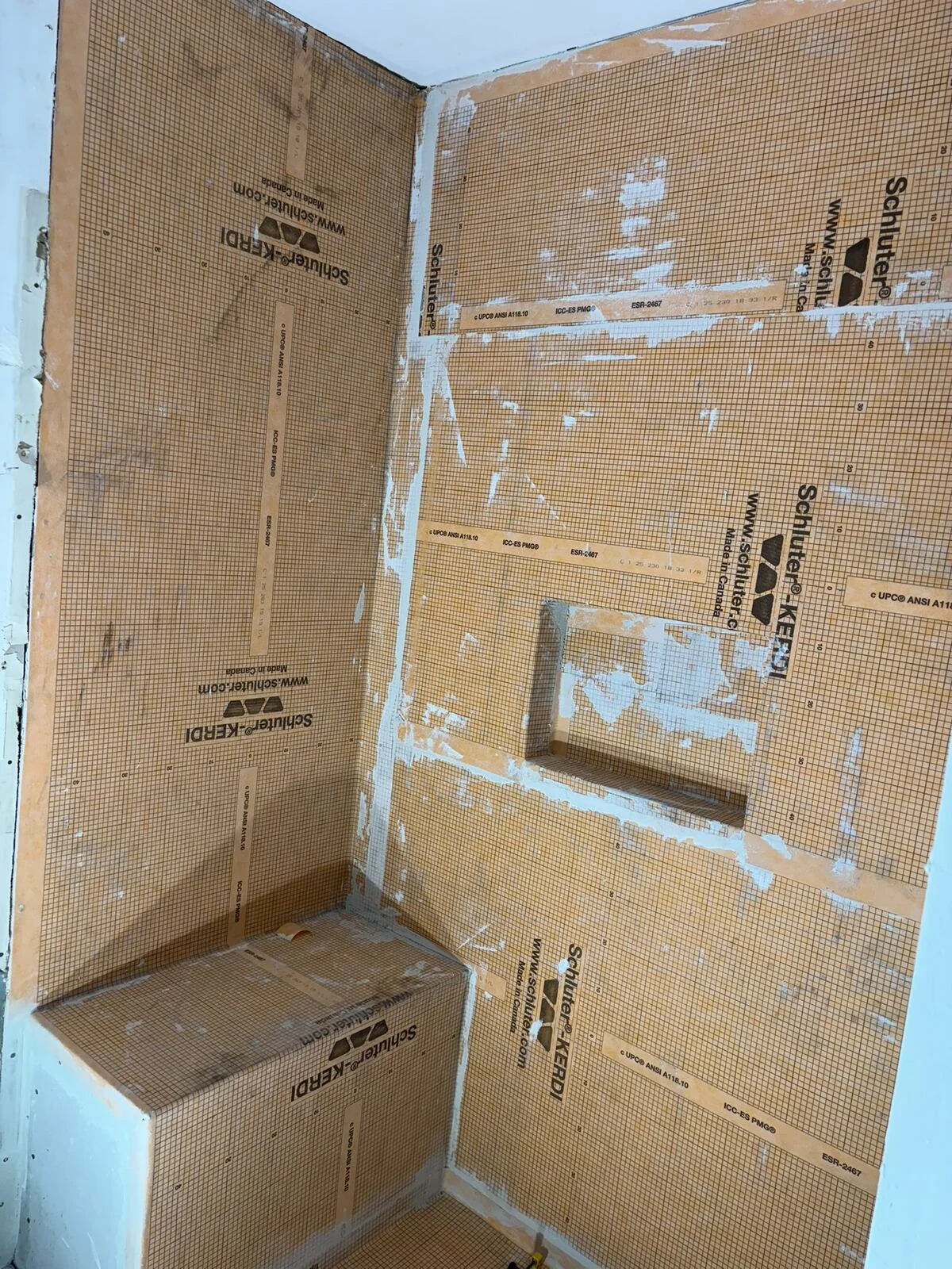 Shower Waterproofing System
